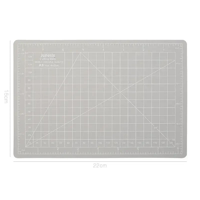 A5 Self-Healing Cutting Mat Rotary Cutter for Crafts Fabrics Sewing Scrapbooking