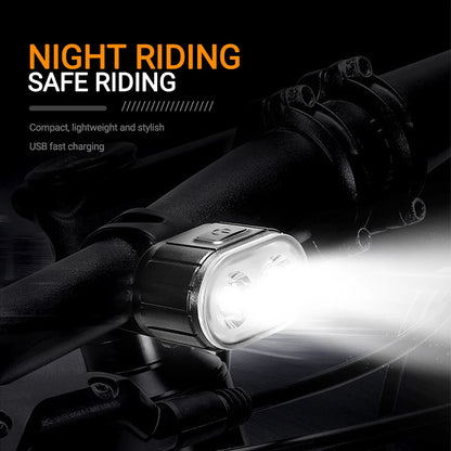 Rechargeable LED Bicycle Headlights and Taillights