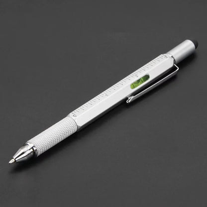 7-in-1 Multifunctional Pen Stylus Touchscreen Screwdriver Ruler Level Tool