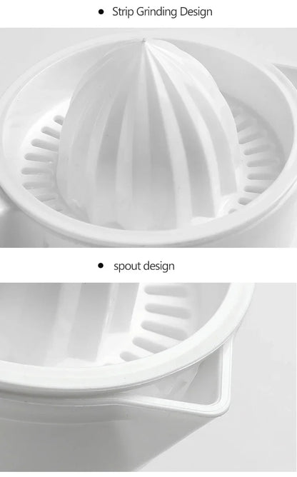 Plastic Manual Orange Juicer Kitchen Orange Lemon Squeezer Portable Citrus Juicer Multifunction Fruit Juicer Kitchen Accessories