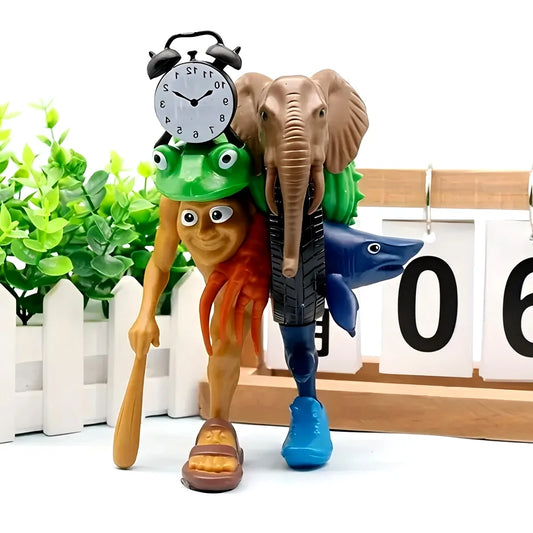 1pc Italian Brainrot Themed Character Statue Set - Fun, Creative and Collectible Holiday Ornament (Tungtungtung Sahur)