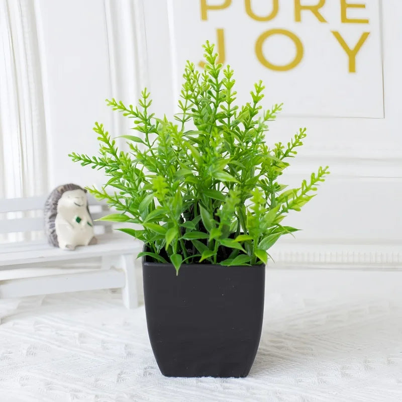 1pc Artificial green plants, home greening, outdoor gardens, office decoration