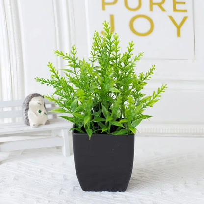 1pc Artificial green plants, home greening, outdoor gardens, office decoration