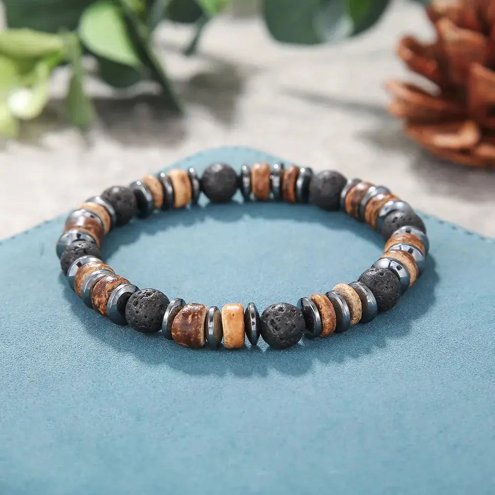 1PC Vintage Shells Beads Stones Bracelet Jewelry