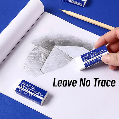 1/10/30pcs 2B Eraser Clean and Mess Free Student Exam Office Sketch Soft Eraser for Correction Supplies Pencil Rubber
