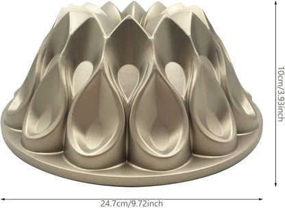 Charlotte Cake Mold Cake Pan Aluminium Kitchen Accessories Decoration Christmas Wedding Valentine’s 3D Charlotte Cake Pan