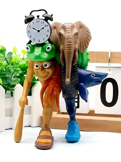 1pc Italian Brainrot Themed Character Statue Set - Fun, Creative and Collectible Holiday Ornament (Tungtungtung Sahur)