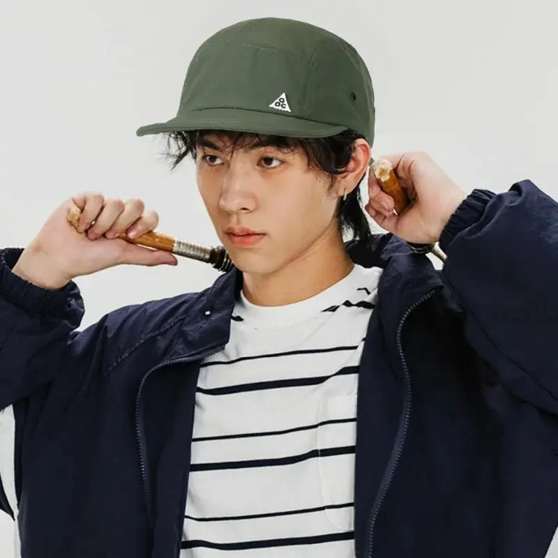 Short Brim Quick-drying Golf Baseball Caps Soft Lightweight Sports Running Cap Unisex Outdoor  UPF50+ Peaked Cap