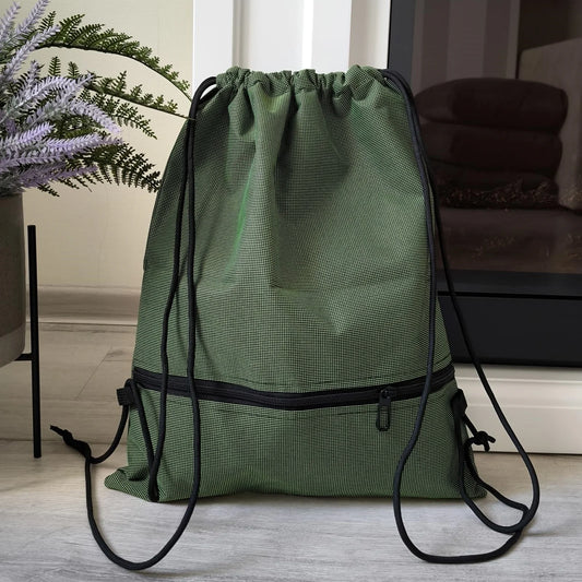 Foldable Drawstring Backpack Lightweight Sports Gym Bag Travel School Sackpack