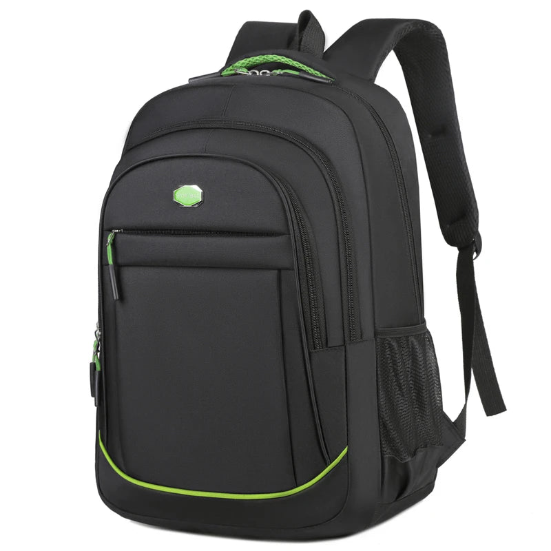 Large Capacity Travel Laptop Backpack Business School Bookbag Unisex