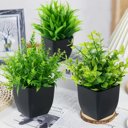 1pc Artificial green plants, home greening, outdoor gardens, office decoration