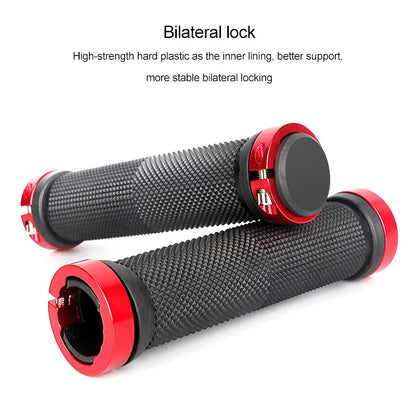 Handlebar Grips BMX Bike Mountain MTB Bikes Cycling Non-slip Bilateral Lock