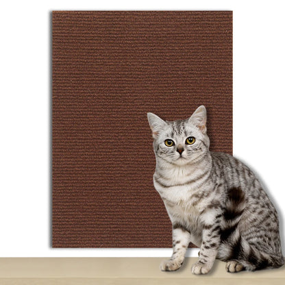 Trimmable Self-Adhesive Carpet Cats Scratch Board Wall Anti-Scratch Sofa Diy Cats Scratch Board Sofa Protection Paws Sharpen