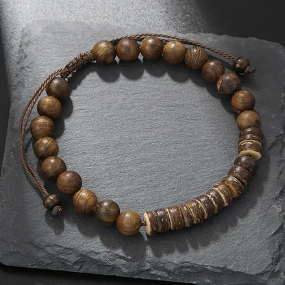1PC Vintage Shells Beads Stones Bracelet Jewelry