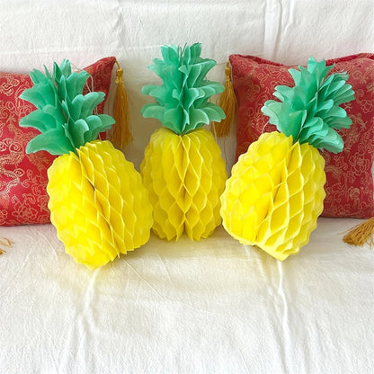 Tropical Pineapple Party Supplies Hawaiian Luau Table Decorations Summer Beach Theme Centerpieces for Festive Celebration