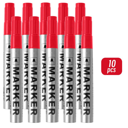 Permanent Paint Markers Waterproof Black Quick Drying Oil Based Pen