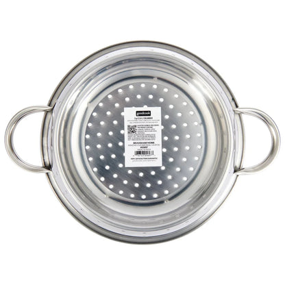 Stainless Steel Colander 3qt Extra Deep Kitchen Strainer Pasta Fruits Vegetables