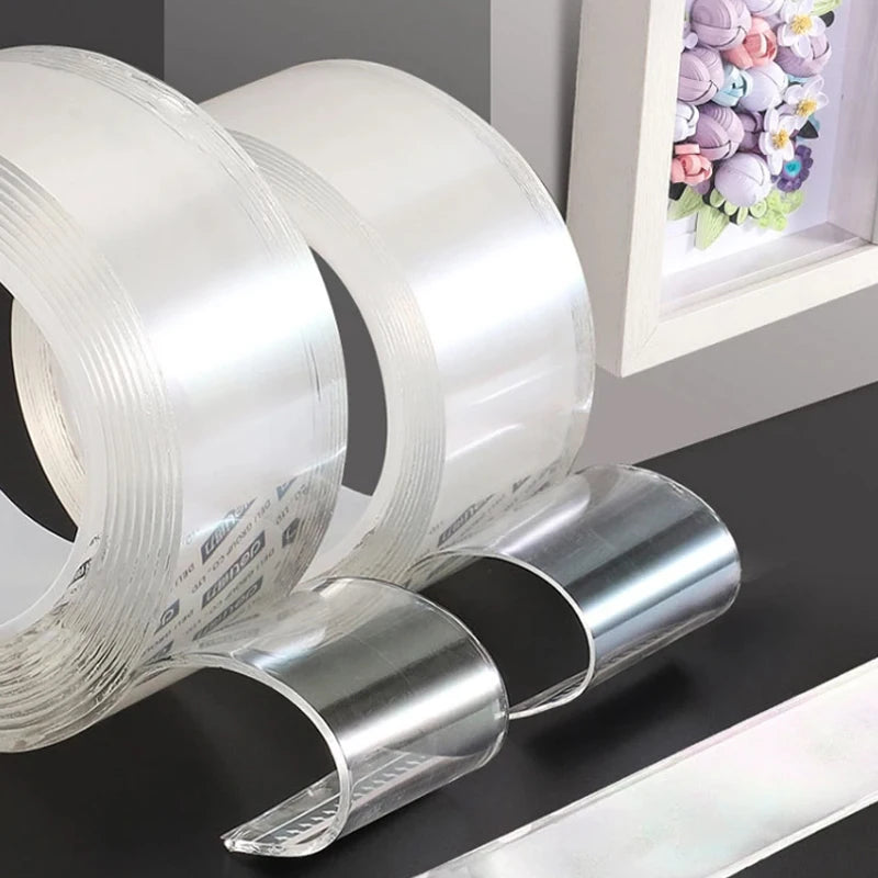 Monster Nano Tape Waterproof Reusable Heat Resistant Transparent Double Sided