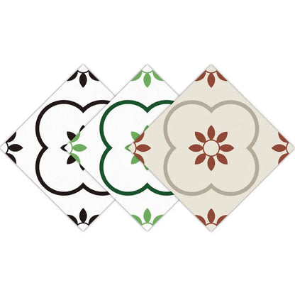 Self-adhesive Flooring Vinyl Mandala Design Floor Sticker Waterproof For Bathroom Living Room Decor Accessories Tiles Non-slip