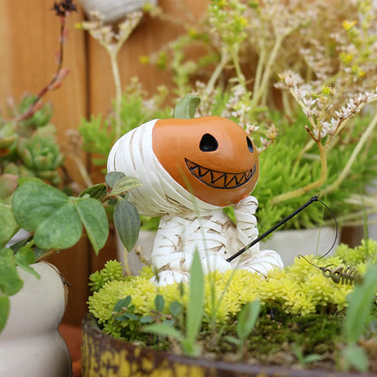Halloween Bandage Doll Fishing Resin Ornament Home Decoration Accessories Party Supplies Home Decoration Accessories New