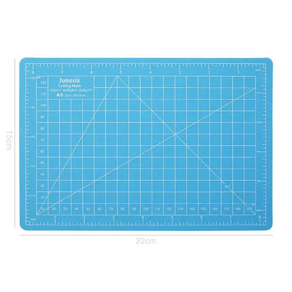 A5 Self-Healing Cutting Mat Rotary Cutter for Crafts Fabrics Sewing Scrapbooking