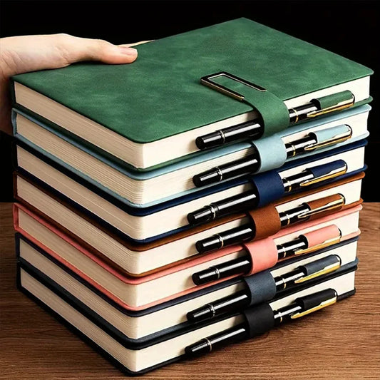 Vintage A5 Notebook with Soft Cover