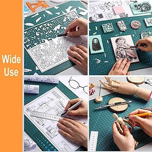 Durable A3 / A4 / A5 Multifunctional Cutting Mat Art Crafts Engraving Carving