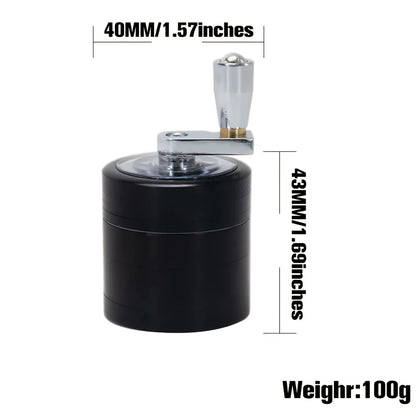 Nut and Hard Spice Grinder for Nutmeg Ginger Salt and Peppercorn Hand tools, crushers