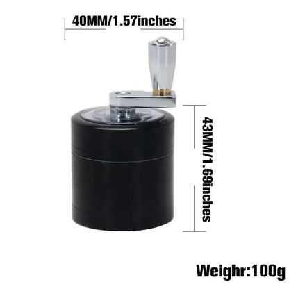 Nut and Hard Spice Grinder for Nutmeg Ginger Salt and Peppercorn Hand tools, crushers
