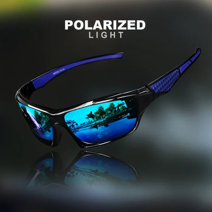 Polarized UV400 Mirrored Sunglasses Lightweight Cycling Driving Outdoors