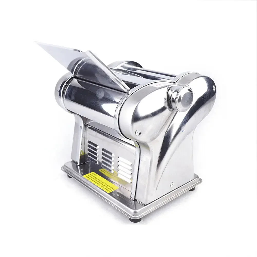 Commercial Electric Noodle & Pasta Maker – Stainless Steel Dough Roller Sheeter