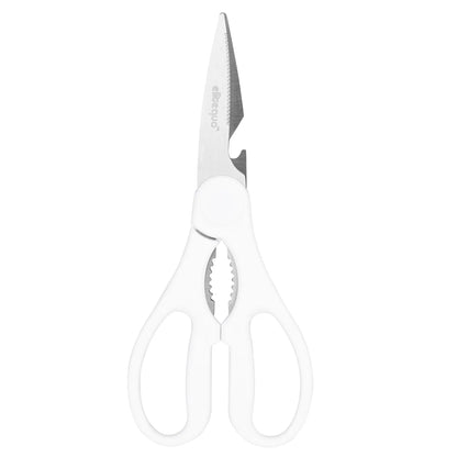 ELITEQUO All Purpose Kitchen Scissors, Heavy Duty Stainless Steel Scissors, Dishwasher Safe, Soft Grip Comfort Handle