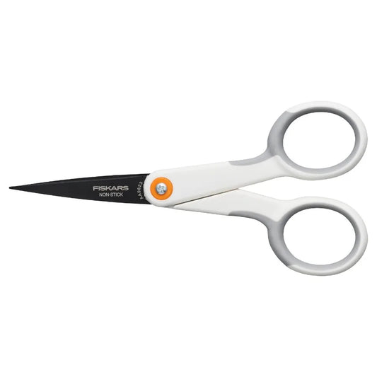 5 MicroTip Premier Scissors with Softgrip for Precision Detail Work in Crafting Embroidery and Hair Trimming Ergonomic Design E