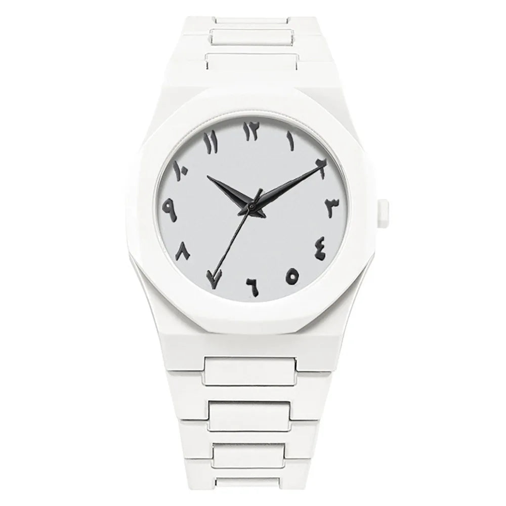New Fashionable Watch Simple Black Quartz Watches