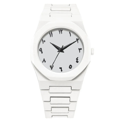 New Fashionable Watch Simple Black Quartz Watches