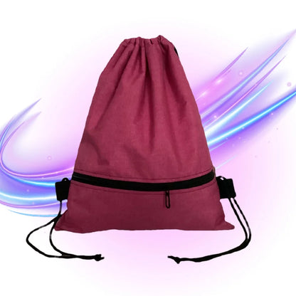 Foldable Drawstring Backpack Lightweight Sports Gym Bag Travel School Sackpack