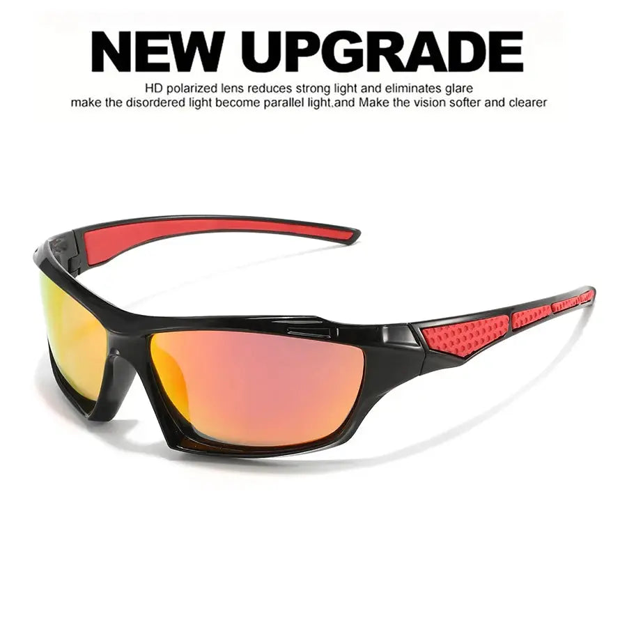 Fashion Sports Sunglasses Polarized UV Protection Personalized Glasses Round Frame Metal UV400 Eyewear