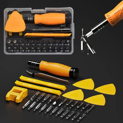 32 in 1 Multifunctional Screwdriver Set with 30 PCS Torx Phillips Magnetic Screw Driver Bits Hand Repair Tool for Phone Watch PC