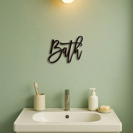 Vintage Metal Wall Art Sign – Rustic Farmhouse & Boho Decor: Waterproof Home Accent, Unique Gift & Halloween Decor