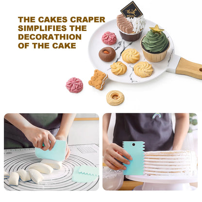 15Pcs Piping Pastry Bag Nozzles Set Cake Decorating Tips Spatula Baking Tools