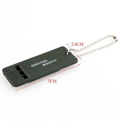 High Decibel Safety Whistle Outdoor Emergency Survival Portable