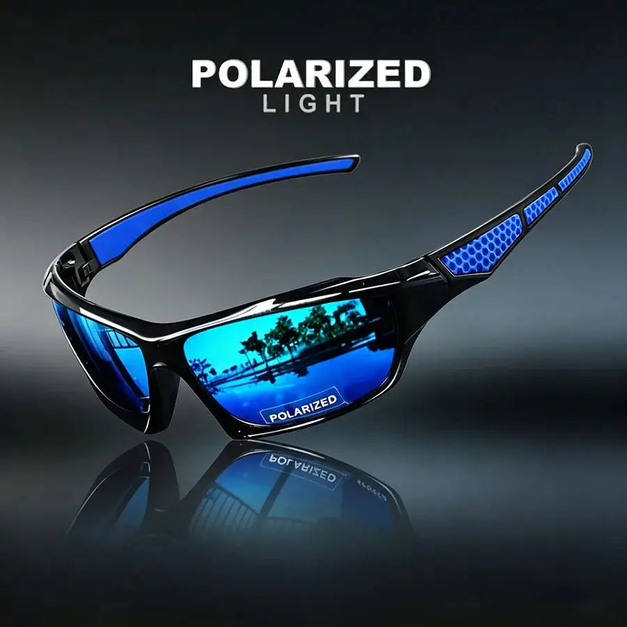 Fashion Sports Sunglasses Polarized UV Protection Personalized Glasses Round Frame Metal UV400 Eyewear