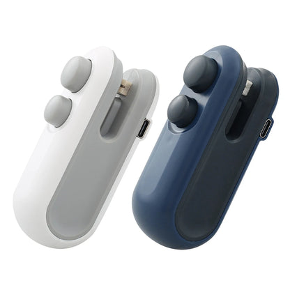 Mini Heat Bag Sealing Machine Rechargeable Food Sealer Clip Handheld Sealer Portable Mini Sealer Kitchen Gadget