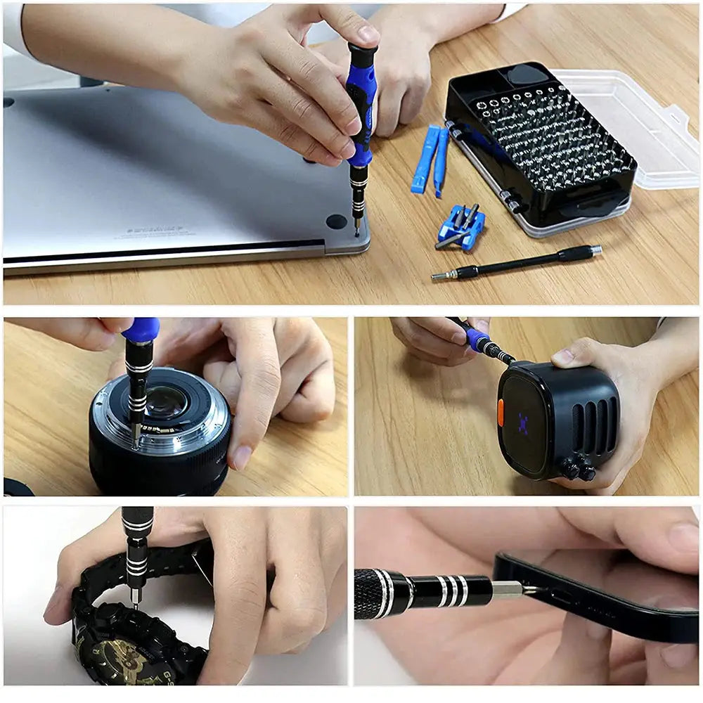 Precision Screwdriver Set, Repair Tool Kit with Magnetic Screwdriver Set for Computer, Laptop, Phone, Etc.