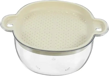 Produce Basket Vegetable Fruit Washing Drain Kitchen Sink Strainer Bowl