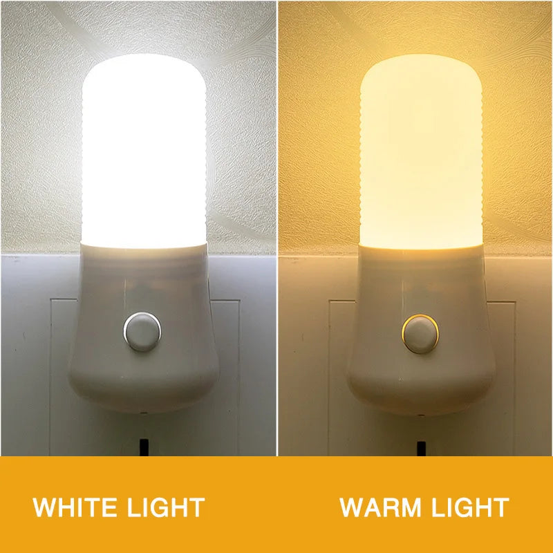 LED Night Light with Push Button Switch