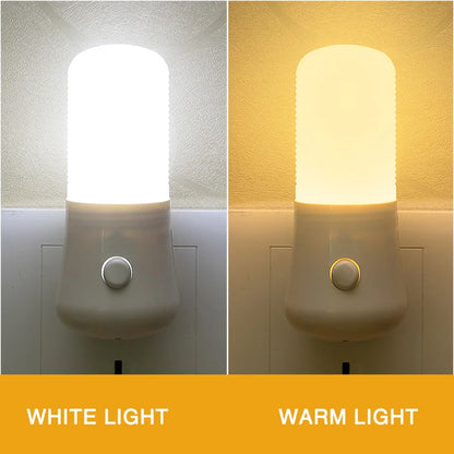LED Night Light with Push Button Switch