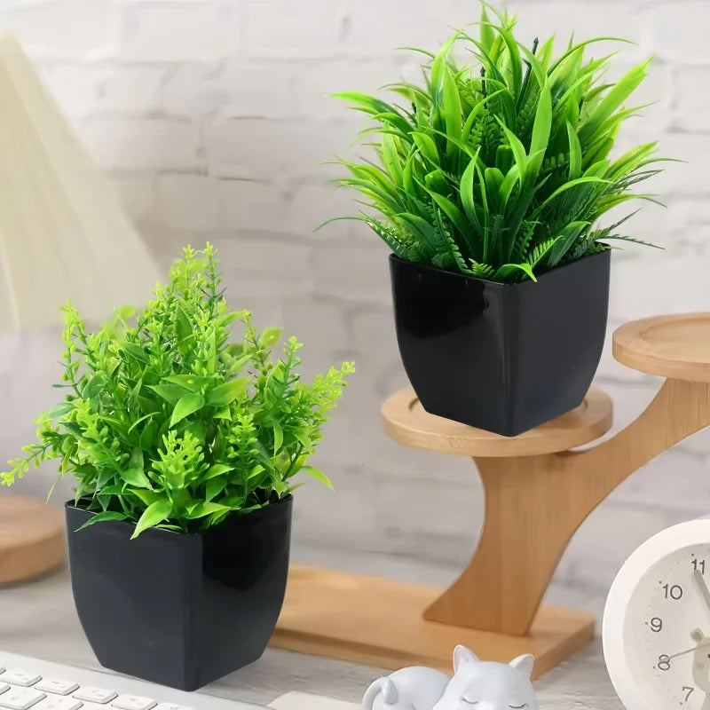 1pc Artificial green plants, home greening, outdoor gardens, office decoration