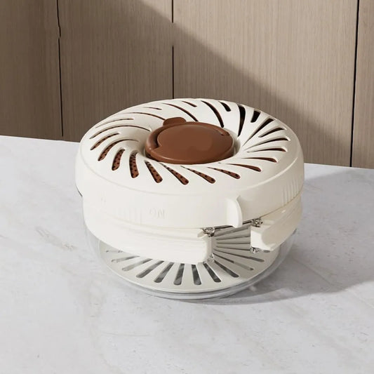 Fruit Washing Bowl with Strainer and ice box, Strainer Container with Lid, 2 in 1 Drain Basket with Foldable Handle, Berry Fruit