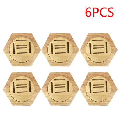 1-10Pcs Honeycomb Combination Stand Honor Marathons Medal Display Racks Hexagonal Wood Display Holder Board Hanger Wall Decor